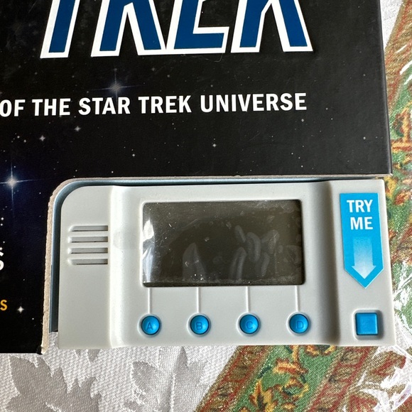 Star Trek trivia book electronic game in excellent condition - Picture 3 of 10